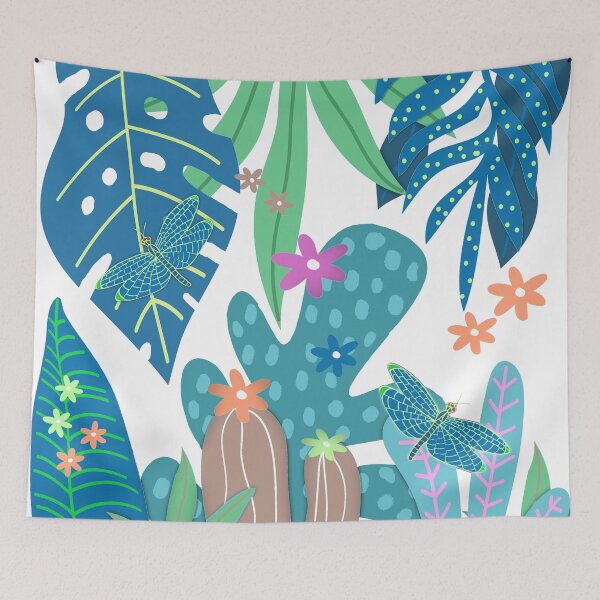 Item preview, Botanical Print #11 White designed and sold by Rockett Graphics.