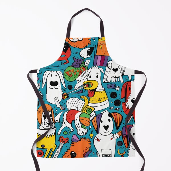 Item preview, Dogs and Toys Seamless Pattern designed and sold by HisoTorDesign.