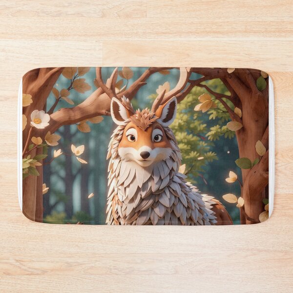 Item preview,  Illustrated deer in autumn designed and sold by paulrommer.