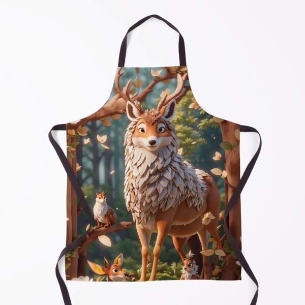 Item preview, Illustrated deer in autumn designed and sold by paulrommer.