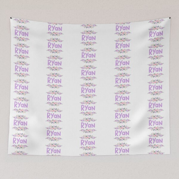 Item preview, Flower Ryan Name Label designed and sold by NormadWorld.