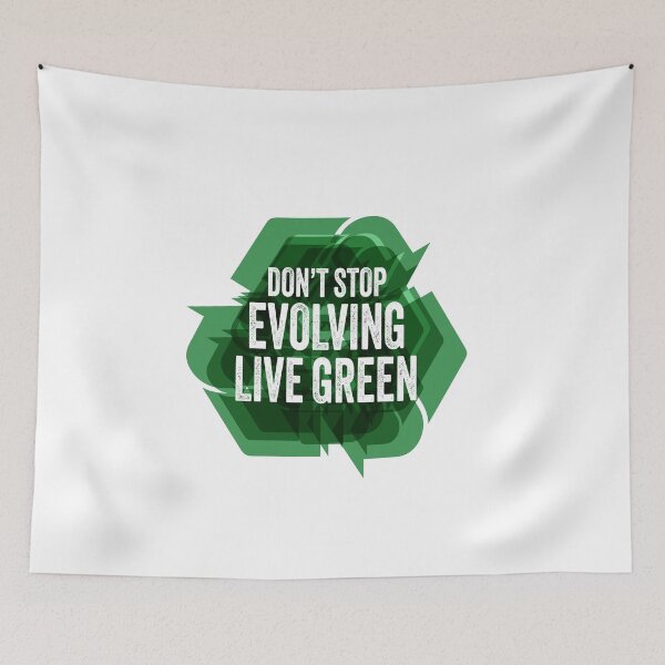 Item preview, Don't stop evolving live green designed and sold by colatudo.
