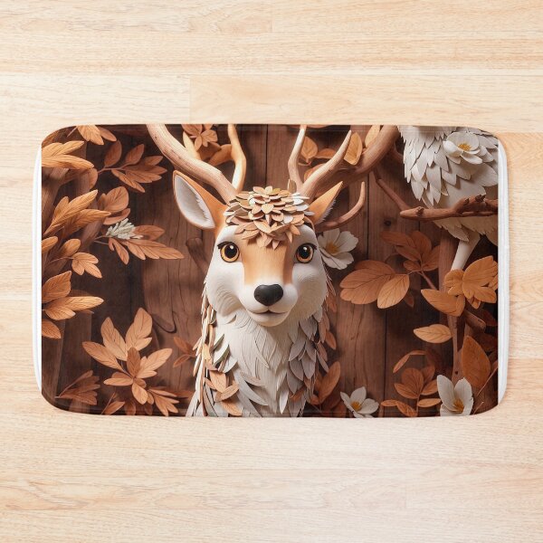 Item preview,  Illustrated deer in autumn designed and sold by paulrommer.