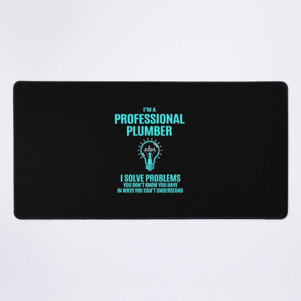 Item preview, Professional Plumber - I Solve Problems designed and sold by alphatinost.