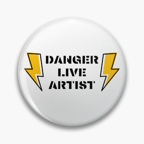 Item preview, Danger Live Artist designed and sold by aipolohu.
