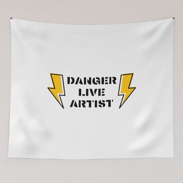 Item preview, Danger Live Artist designed and sold by aipolohu.