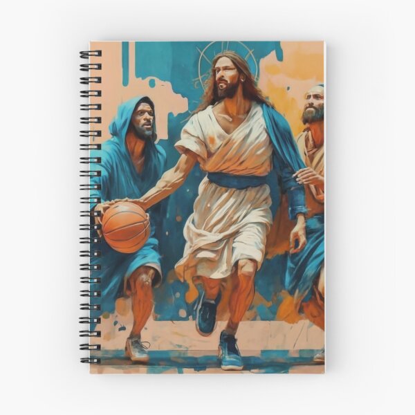 Item preview, Jesus Playing Basketball". Funny Penting Of Jesus Playing Basketball designed and sold by Obinne.