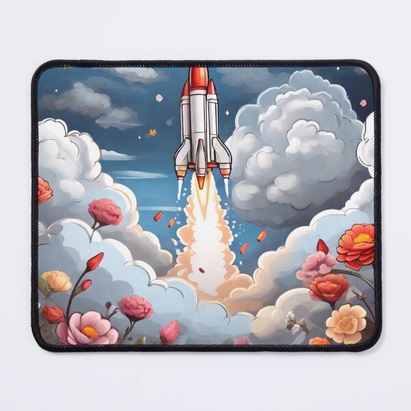 Item preview, Coloring the Rocket's Ascent (145) designed and sold by WASjourney.