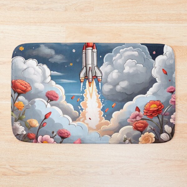 Item preview, Coloring the Rocket's Ascent (145) designed and sold by WASjourney.