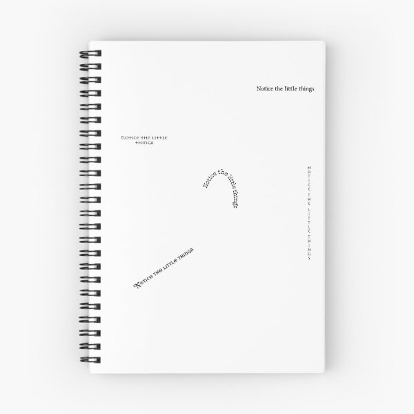 Item preview, Notice the Little Things - Tiny Text Messages designed and sold by Matthew Kinnersly.