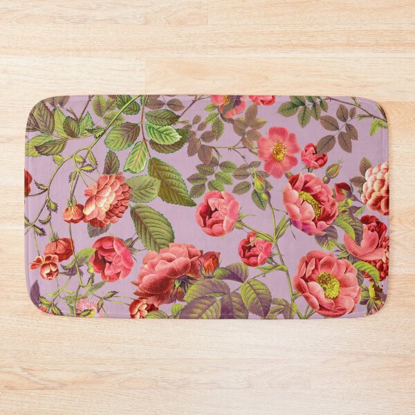 Item preview, Fondant Pink Floral Garden designed and sold by Burcu Korkmazyurek.
