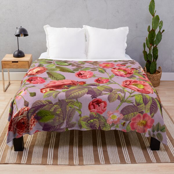 Item preview, Fondant Pink Floral Garden designed and sold by Burcu Korkmazyurek.