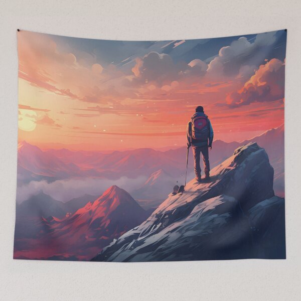 Item preview, Mountains and Climber designed and sold by FTS-Studio.