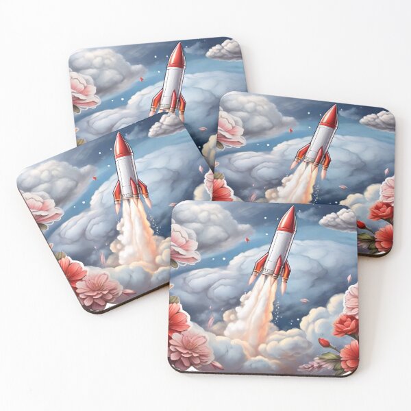 Item preview, Skyward Odyssey: Embark on a Rocket Coloring Adventure (147) designed and sold by WASjourney.
