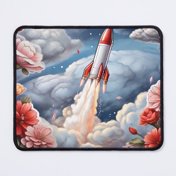 Item preview, Skyward Odyssey: Embark on a Rocket Coloring Adventure (147) designed and sold by WASjourney.