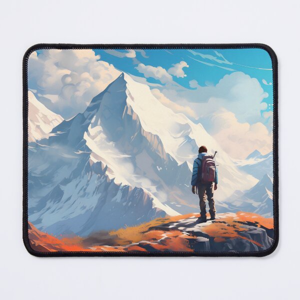Item preview, Montañas y escalador designed and sold by FTS-Studio.