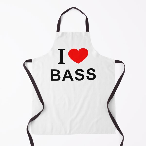 Artikelvorschau, Ich ❤️ BASS, ich LIEBE BASS, ich HERZBASS entworfen und verkauft von usernamenaijan.