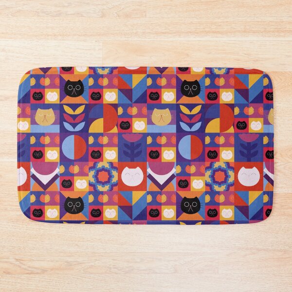 Item preview, Cat Abstract designed and sold by Stephanie McRae.