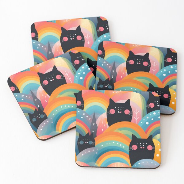 Item preview, Alien Cats - what they are looking at? designed and sold by Sp3ctrumOfColor.