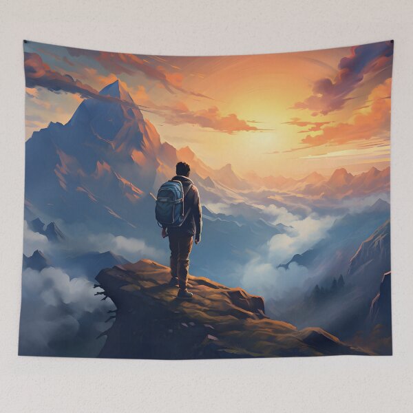 Item preview, Mountains and Climber designed and sold by FTS-Studio.