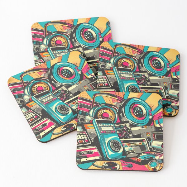Item preview, Audio Collage Pop Art - home decor designed and sold by crea8iveway.