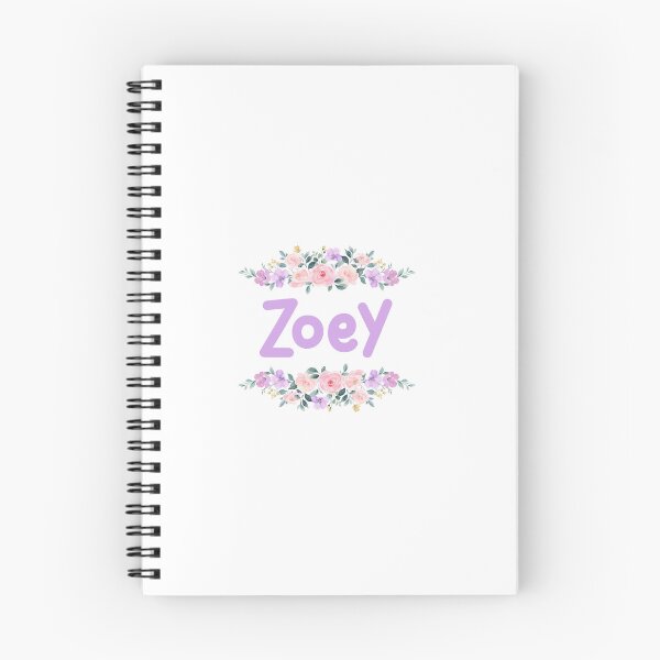 Item preview, Purple Flower Zoey Name Label designed and sold by NormadWorld.