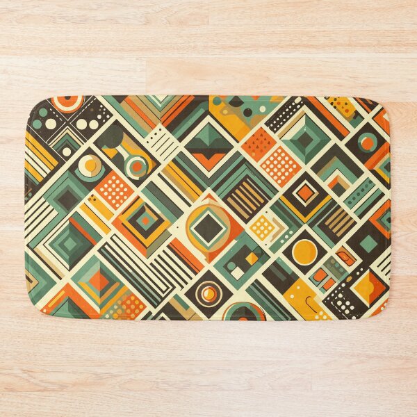Item preview, Colorful Retro Abstract Pattern  designed and sold by GraphicsClub.