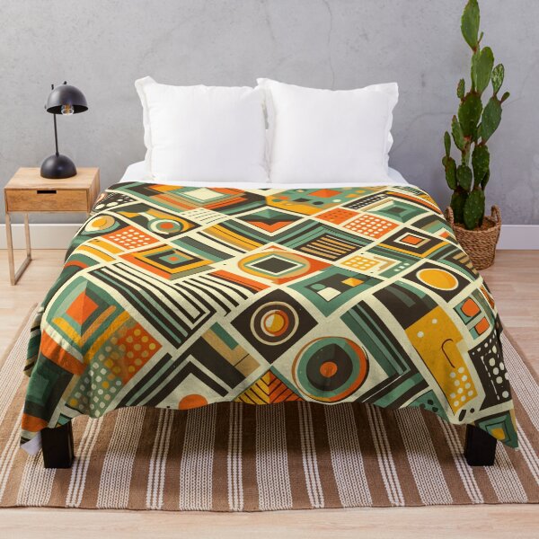 Item preview, Colorful Retro Abstract Pattern  designed and sold by GraphicsClub.