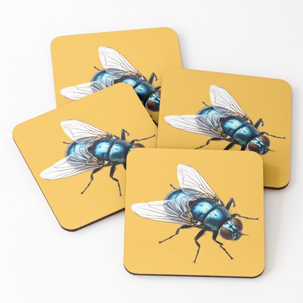 Item preview, Blue bottle fly designed and sold by AiApparel24-art.