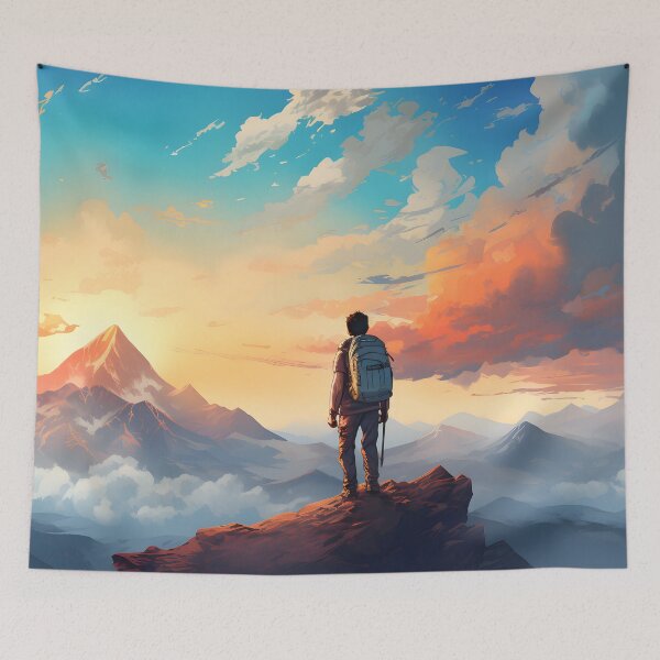 Item preview, Mountains and Climber designed and sold by FTS-Studio.
