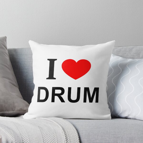 Item preview, I ❤️ DRUM I LOVE DRUM I HEART DRUM designed and sold by usernamenaijan.