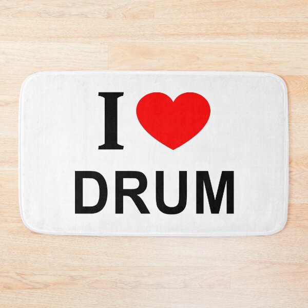 Item preview, I ❤️ DRUM I LOVE DRUM I HEART DRUM designed and sold by usernamenaijan.