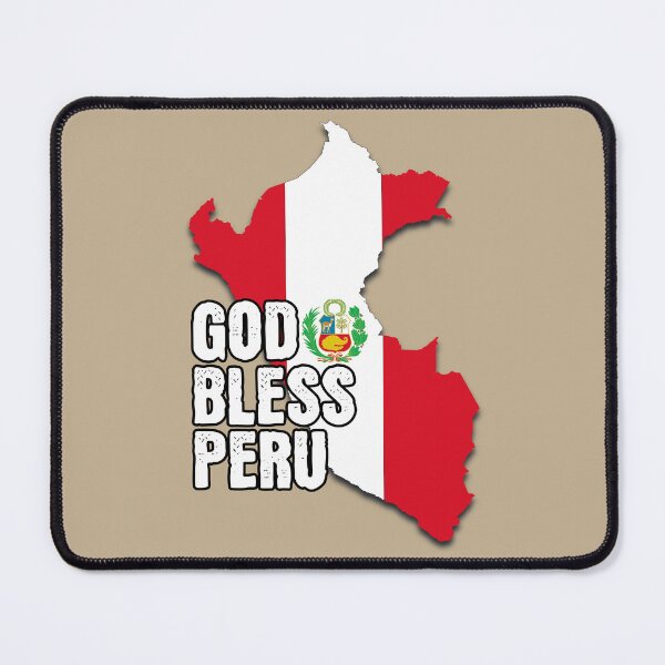 Item preview, God Bless Perú - Peruvian Map  designed and sold by ARVA-Digital.