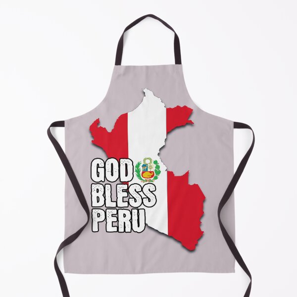 Item preview, God Bless Perú - Peruvian Map designed and sold by ARVA-Digital.