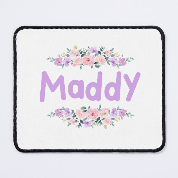 Aperçu de l'œuvre Étiquette Nominative Maddy Fleur Pourpre créée et vendue par NormadWorld.
