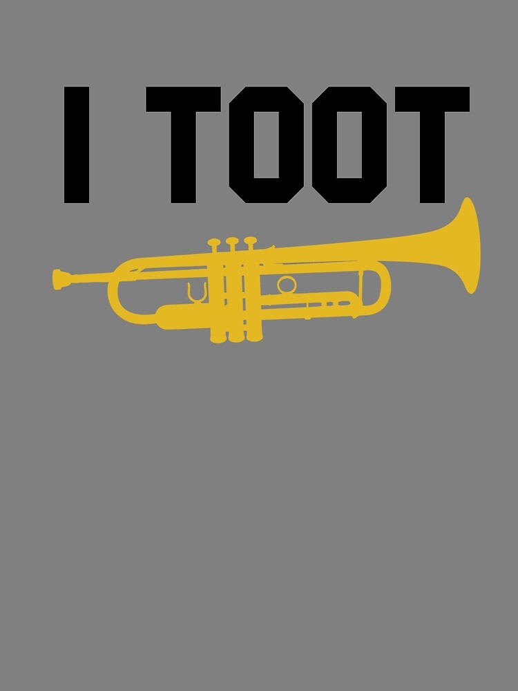 Thumbnail 3 von 3, Tuch, I Toot Funny Jazz Trumpet Player Jazz School Band Trumpet Gear designt und verkauft von DynamicDesign.