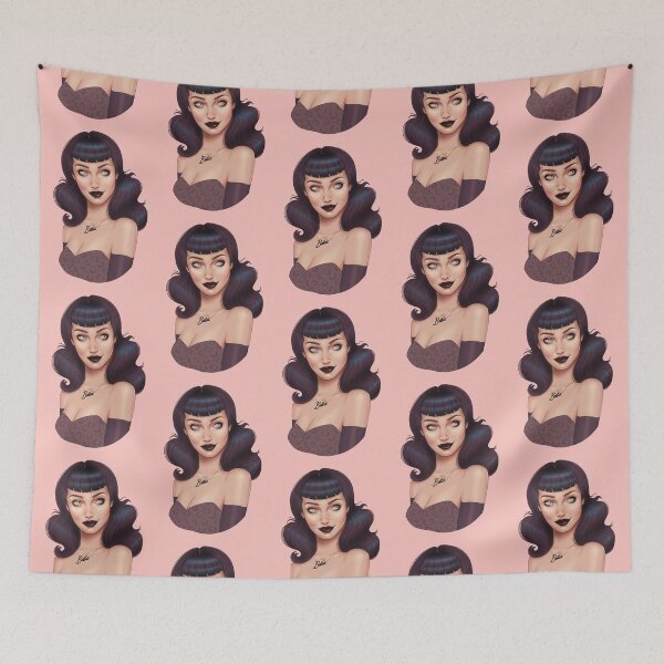 Item preview, Pinup Girl Bettie // 1950s Vintage Glamour Burlesque designed and sold by Wendy-Stephens.
