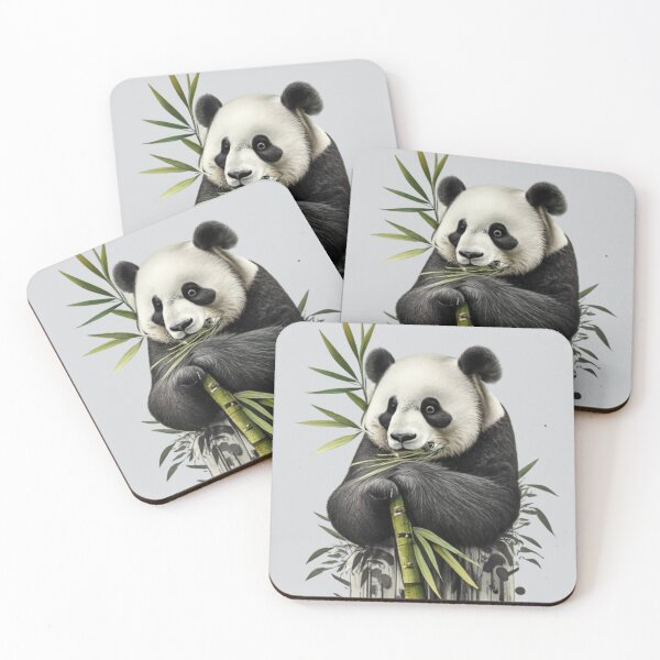 Item preview, Panda Eating Bamboo designed and sold by Sketch-Shack.