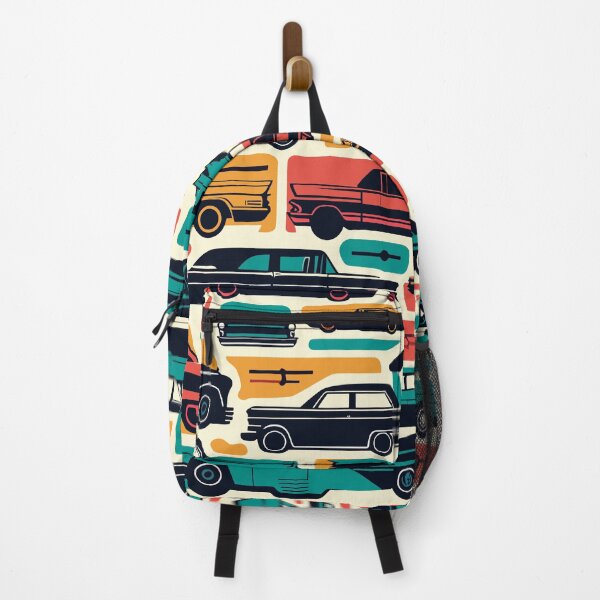 Item preview, Vintage Retro Cars Pattern designed and sold by GraphicsClub.