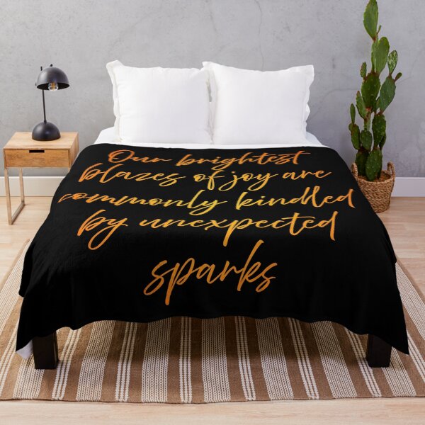 Item preview, Our brightest blazes of joy are commonly kindled by unexpected sparks. v.3 designed and sold by x1brett.