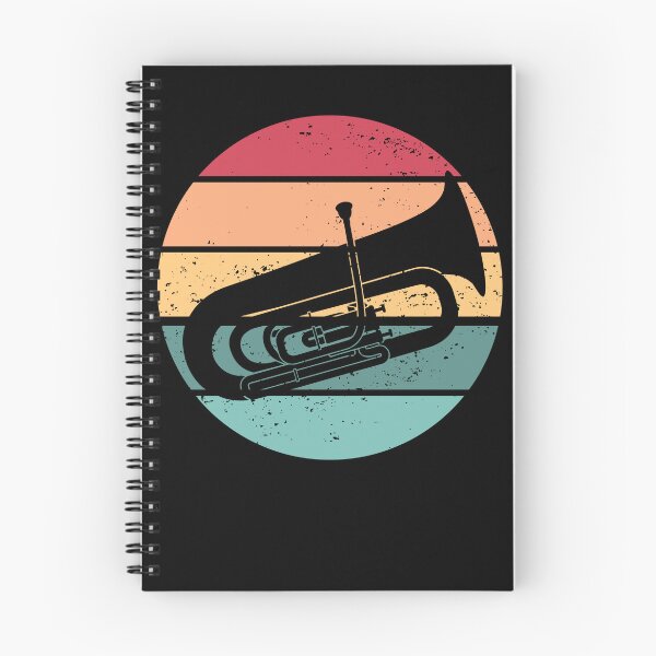 Item preview, Tuba Retro Sunset Funny Jazz Tuba Player School Band Tuba Gear designed and sold by DynamicDesign.