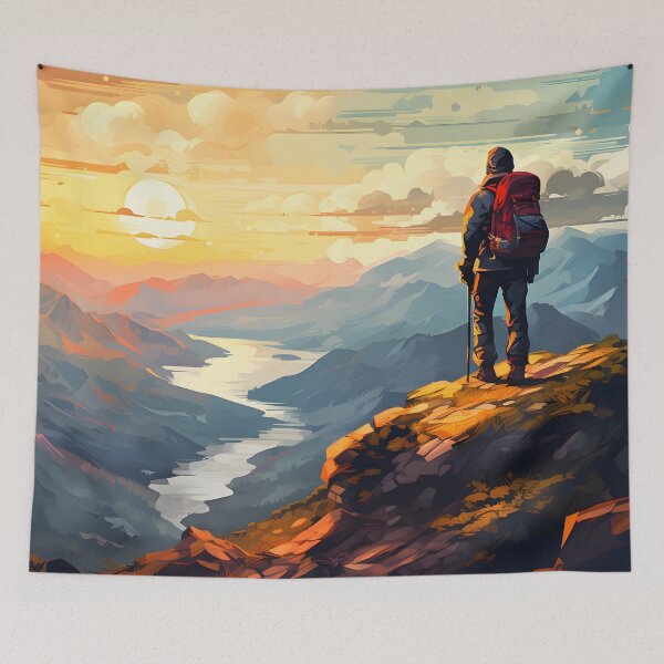 Item preview, Mountains and Climber designed and sold by FTS-Studio.