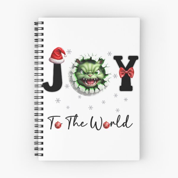 Item preview, 3D Santa Cat Monster Joy To The World Tis The Season  designed and sold by BotunPeony.