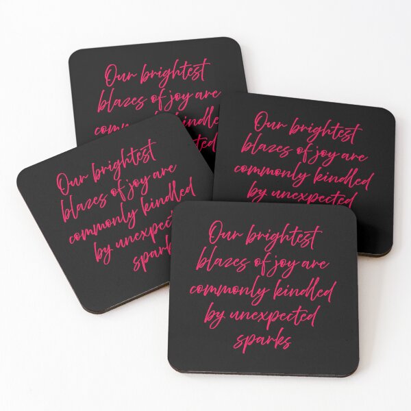 Item preview, Our brightest blazes of joy are commonly kindled by unexpected sparks. v.6 designed and sold by x1brett.