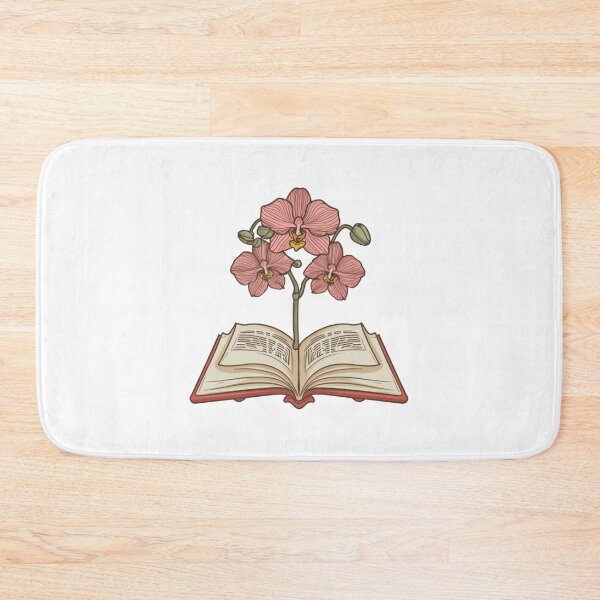 Item preview, Flowers Growing From Book | A beautiful light pink Orchid designed and sold by CircinusStore.