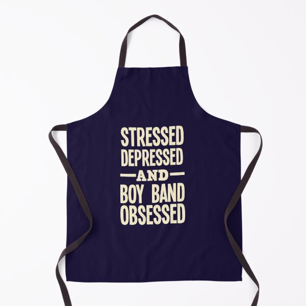 Item preview, Boy Band Groupie Funny Gifts, Stressed Depressed Boy Band Obsessed  designed and sold by jaygo.