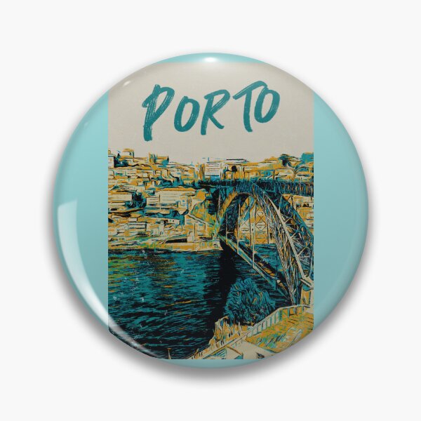 Aperçu de l'œuvre Vues emblématiques de Porto : illustration du pont D. Luis créée et vendue par Lemomo-artworks.
