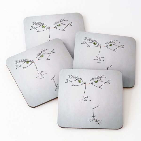 Item preview, Original paintings by Jean Cocteau, 1889-1963 France designed and sold by HobertShoop.