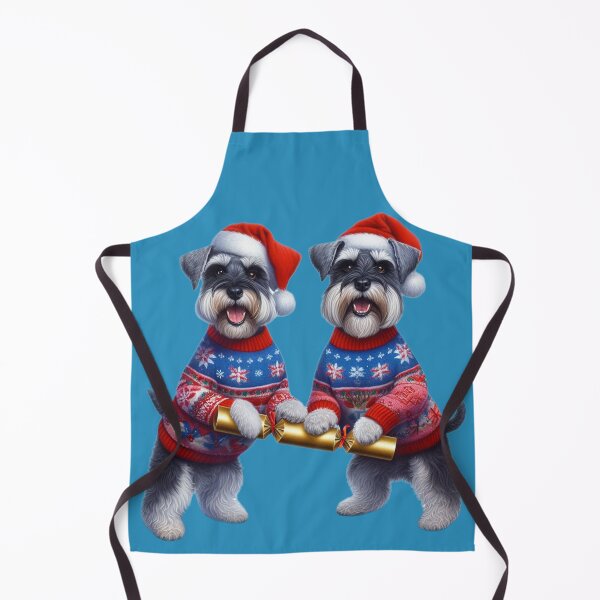 Item preview, Two Schnauzers and a Christmas Cracker designed and sold by barksandsqueaks.