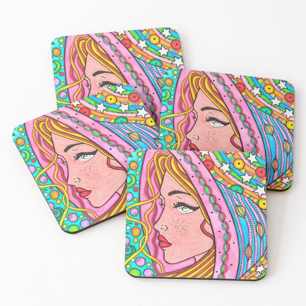 Item preview, Fanciful Girl Portrait 3 designed and sold by OliviaJDMin.